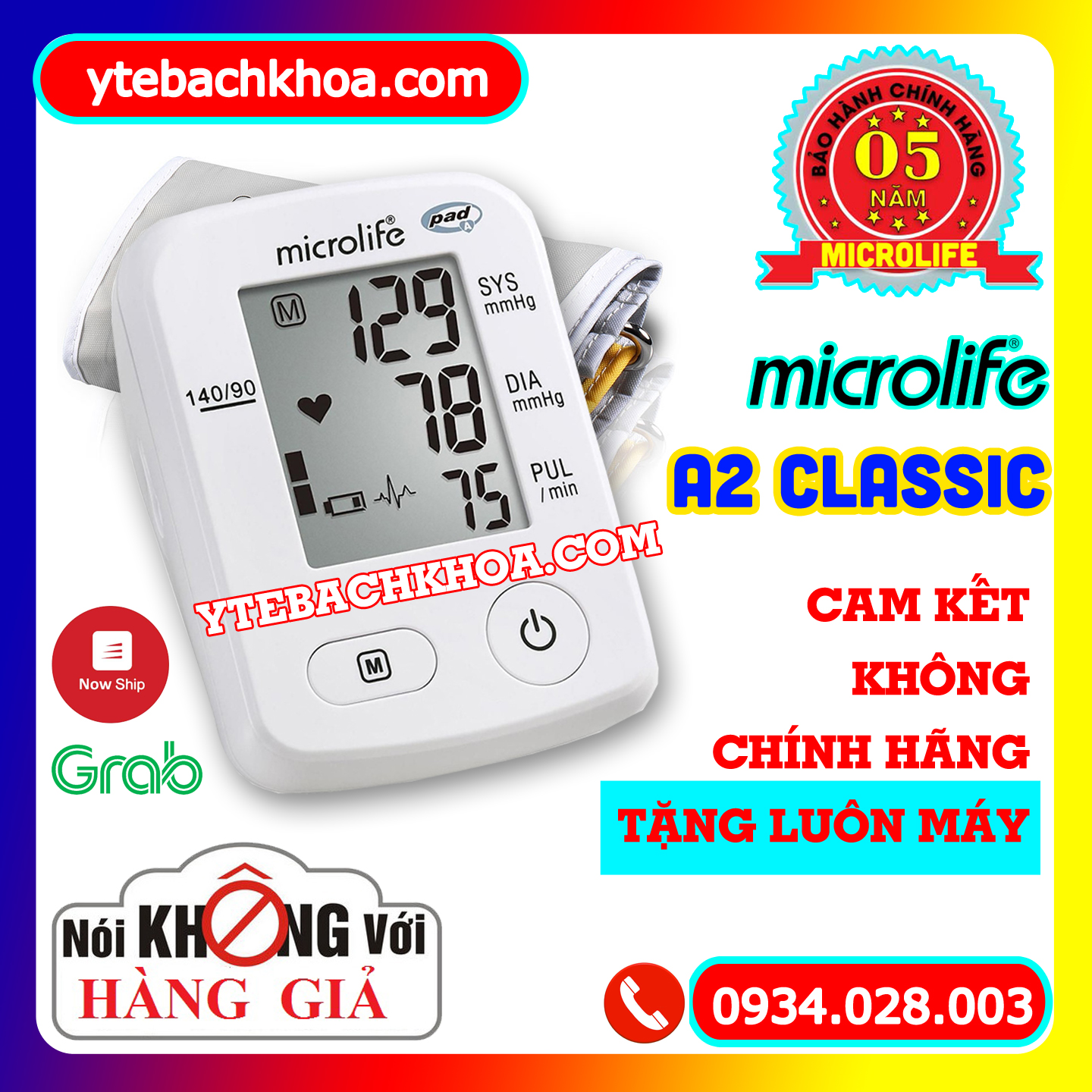 Máy đo huyết áp Microlife BP A2 Classic